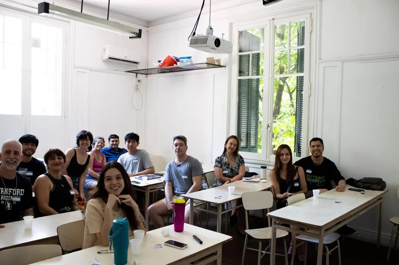 Founder presentando en una edición de WIP.